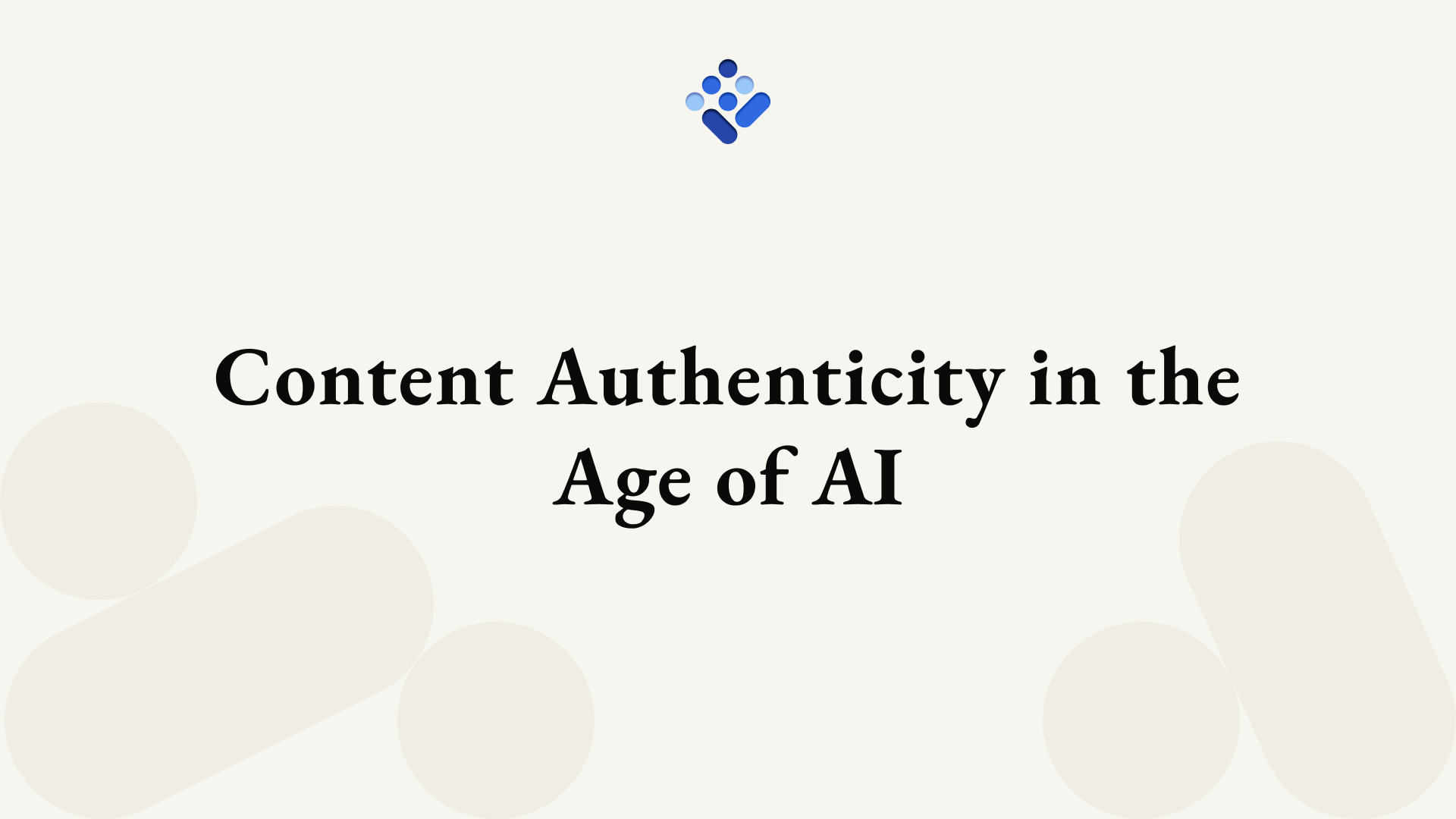 Content Authenticity in the Age of AI