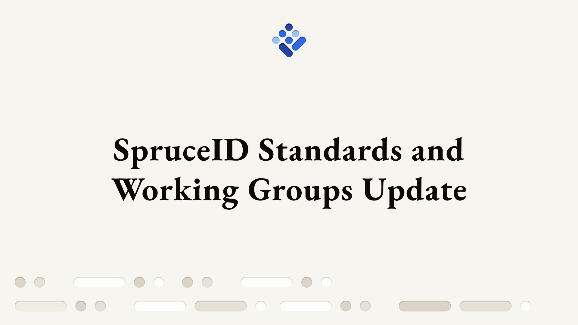 Quarterly Standards and Working Groups Update