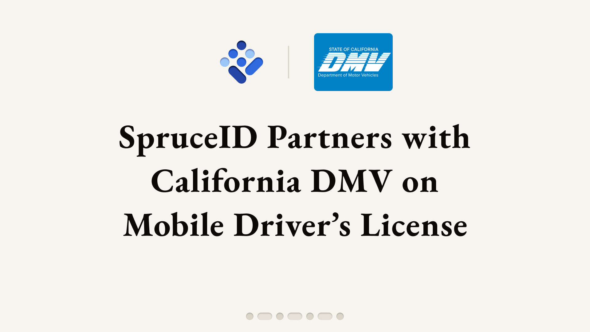 SpruceID Partners with California DMV on the Mobile Driver’s License