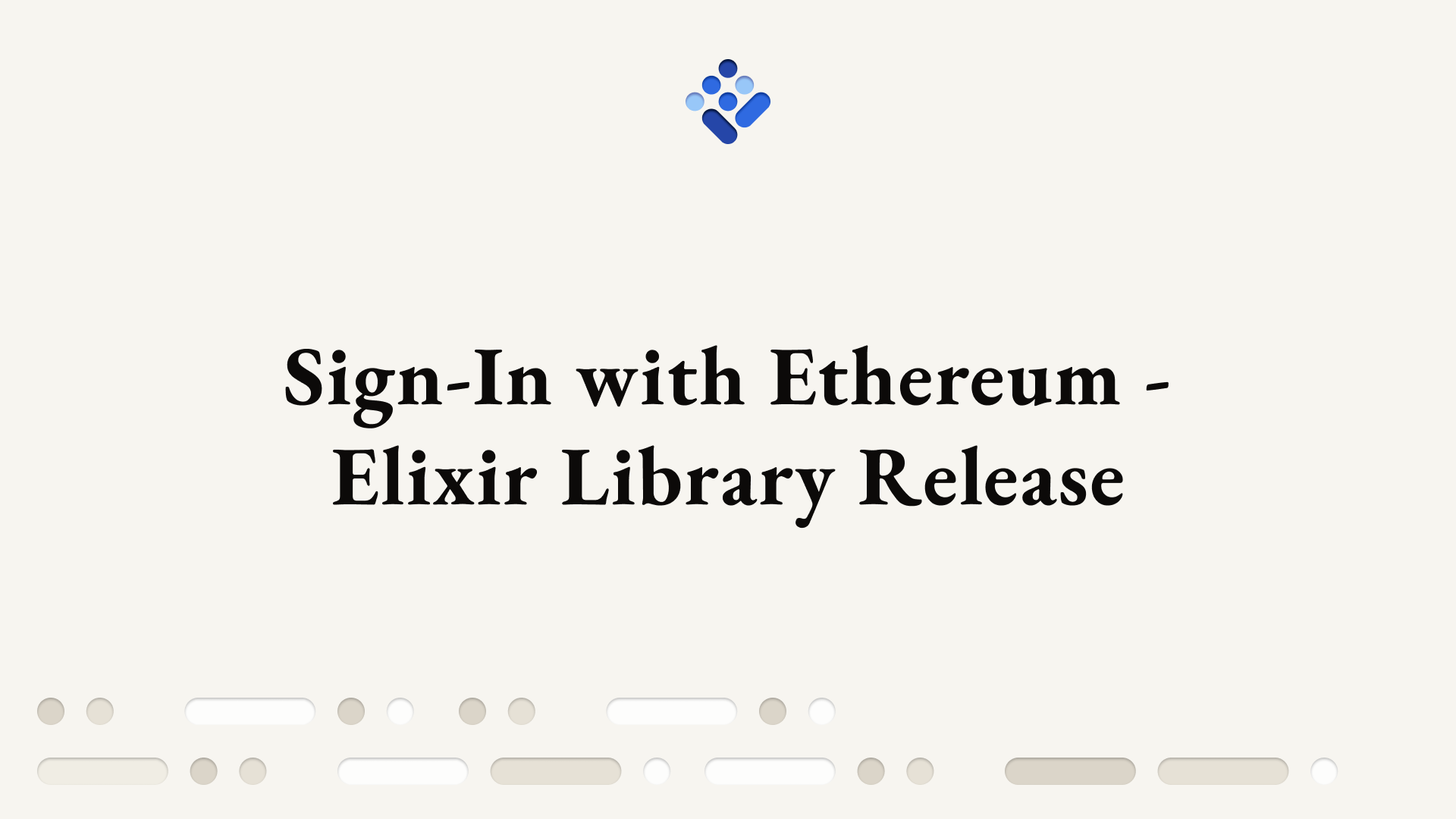 Sign-In with Ethereum - Elixir Library Release