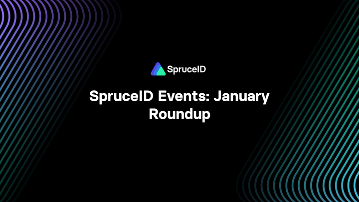 SpruceID Events: January Roundup