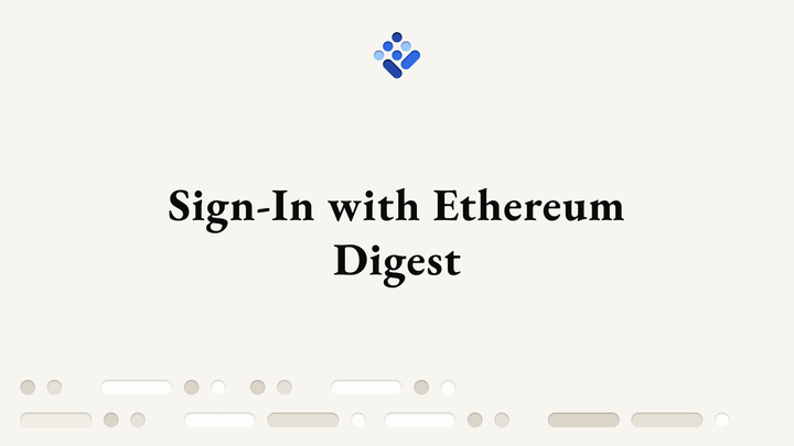 Sign-In with Ethereum - December Updates